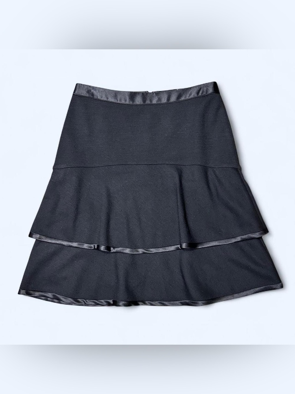 Y2K Goth Black Ruffle Skirt by NineSix NY!